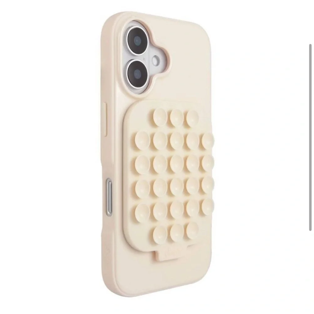 Sonix Suction Phone Case for iPhone 16 Pro in Ivory
